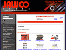 Tablet Screenshot of handtools.jawco.com